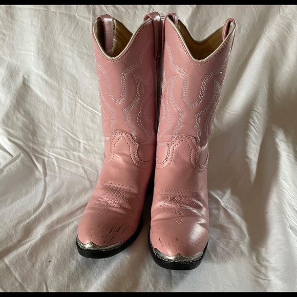 Durango Other - VGUC youth girls Sz3 pink Durango boots